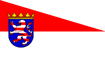 [Car Flag for Other Authorities, type 2 (Hesse, Germany)]